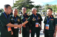 Các đại biểu tham dự Hội nghị Biểu dương người có công tiêu biểu toàn quốc năm 2023. (Ảnh: NGUYỄN ĐĂNG)