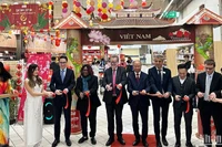Đây là lần thứ ba liên tiếp Tuần lễ vinh danh hàng và Tết của Việt Nam được tổ chức tại hệ thống siêu thị Carrefour ở Pháp.