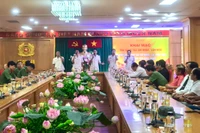 Khai mạc Trại sáng tác chủ đề "Cảnh sát Cơ động - Lá chắn thép bảo vệ bình yên cuộc sống".
