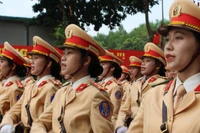 Gần 3.000 chiến sĩ Công an hợp luyện diễu binh chào mừng đại lễ 30/4. (Ảnh minh họa)