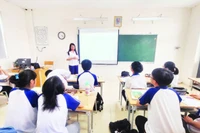 Ứng dụng AI dạy tiếng Anh tại Trường THPT Chuyên Vĩnh Phúc.