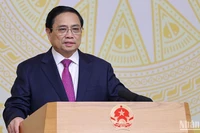 Thủ tướng Phạm Minh Chính chủ trì Phiên họp. (Ảnh: TRẦN HẢI)