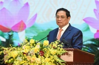 Thủ tướng Phạm Minh Chính phát biểu tại buổi lễ.