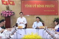 Chủ tịch nước Võ Văn Thưởng làm việc với Tỉnh ủy Bình Phước về công tác quốc phòng–an ninh, đối ngoại và cải cách tư pháp.