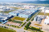 Một góc Khu công nghiệp VSIP Nghệ An 1. Ảnh: Thành Cường
