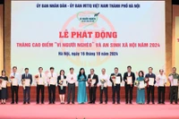 Lễ phát động Tháng cao điểm “Vì người nghèo” và an sinh xã hội Thành phố Hà Nội năm 2024.