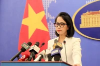 Người Phát ngôn Bộ Ngoại giao Việt Nam Phạm Thu Hằng. (Ảnh: Bộ Ngoại giao Việt Nam)