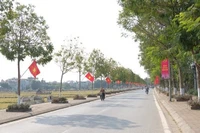 Hệ thống đường giao thông ở Thanh Trì được đầu tư bài bản. (Ảnh Thanh Hồng)