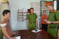 Công bố các quyết định khởi tố, bắt tạm giam đối với Trần Đình Huy.