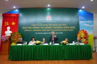 Toàn cảnh đại hội đồng cổ đông của Tập đoàn Lộc Trời.