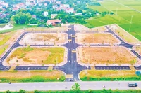 Khu đất đấu giá Dộc Tranh, xã Trạch Mỹ Lộc, huyện Phúc Thọ. 