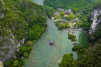 Bến Thủy Đình, Di sản Thiên nhiên Tràng An, Ninh Bình. (Ảnh: Trường Huy)