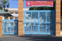 Trường tiểu học Bùi Thị Xuân, phường 4, Thành phố Cao Lãnh. (Ảnh: CTV)