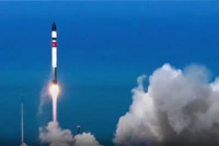 NEONSAT-1 được phóng lên từ sân bay vũ trụ của Công ty Rocket Lab ở Mahia (New Zealand). (Ảnh: Rocket Lab)