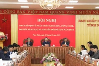 Quang cảnh hội nghị.
