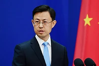 Người phát ngôn Bộ Ngoại giao Trung Quốc Quách Gia Khôn. (Ảnh: fmprc.gov.cn)