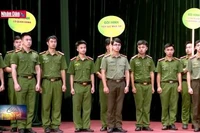 Công an Thủ đô xuất quân 8 đội hình thanh niên tình nguyện hè