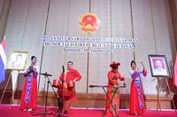 Biểu diễn nghệ thuật tại lễ kỷ niệm 78 năm Quốc khánh 2/9 được tổ chức ở Bangkok, Thái Lan.