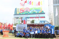 Các trại sinh tại cụm trại Phan Châu Trinh.