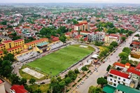 Trung tâm huyện Ba Vì. 