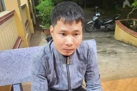 Đối tượng Ngô Văn Tiếp bị bắt giữ sau 2 ngày lẩn trốn.