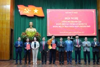 Công bố quyết định thành lập Đảng bộ các cơ quan Đảng nhiệm kỳ 2020-2025.