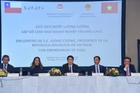 Chủ tịch nước gặp gỡ doanh nghiệp tiêu biểu Chile.