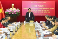 Chủ tịch nước Lương Cường chủ trì hội nghị.