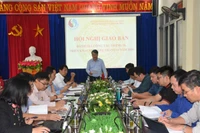 Sở Tài nguyên và Môi trường tỉnh Cao Bằng triển khai nhiệm vụ những tháng cuối năm, trong đó, có phối hợp giải quyết vướng mắc trong giấy chứng nhận quyền sử dụng đất cho người dân. (Ảnh: Sở Tài nguyên và Môi trường Cao Bằng)