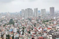 Hà Nội cần cơ chế đặc thù để giải quyết những vấn đề tồn tại của đô thị. Trong ảnh: Một góc thành phố Hà Nội. 