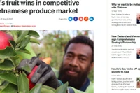 Bài viết nhận định về Việt Nam đăng trên trang tin rnz.co.nz của New Zealand. (Ảnh chụp màn hình)