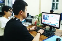 Hà Nội xây dựng cơ sở dữ liệu dùng chung từ số hóa tài liệu. (Ảnh: CÔNG NGHỆ)