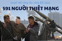 [Video] Israel mở rộng tấn công Dải Gaza, 591 người thiệt mạng