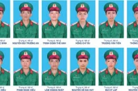 Truy tặng Huy hiệu "Tuổi trẻ dũng cảm" cho 12 đoàn viên đã dũng cảm hy sinh trong khi thực hiện nhiệm vụ diễn tập tác chiến phòng thủ Quân khu 7.