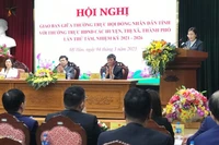 Thường trực Hội đồng nhân dân tỉnh Hưng Yên họp giao ban với Thường trực Hội đồng nhân dân các huyện, thị xã, thành phố bàn về thực hiện các giải pháp để tiếp tục nâng cao hiệu quả hoạt động của Hội đồng nhân dân các cấp trong thực hiện nhiệm vụ phát triển kinh tế-xã hội.