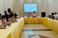Quang cảnh hội thảo chia sẻ thông tin về hoạt động phòng, chống tác hại của thuốc lá.