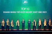 Lễ trao danh hiệu Doanh nhân trẻ khởi nghiệp xuất sắc gần đây nhất được tổ chức vào năm 2021. 