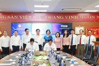 Lễ ký kết Quy chế phối hợp công tác giai đoạn 2023-2025 giữa Ban Tuyên giáo Đảng ủy Khối Doanh nghiệp Trung ương và Trung tâm Truyền hình Thông tấn.