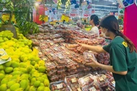 Tuần lễ mận và nông sản an toàn thu hút sự tham gia của 30 gian hàng trưng bày, giới thiệu và trưng bày các sản phẩm OCOP, sản phẩm nông sản an toàn.