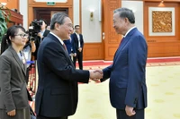 [Ảnh] Tổng Bí thư, Chủ tịch nước Tô Lâm tiếp Thủ tướng Trung Quốc Lý Cường