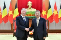 Tổng Bí thư Tô Lâm tiếp Nhà Vua Vương quốc Bỉ Philippe.