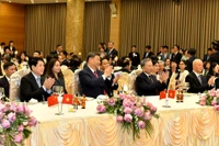 Tổng Bí thư Tô Lâm và Chủ tịch nước Lương Cường đồng chủ trì Tiệc chiêu đãi cấp Nhà nước chào mừng Tổng Bí thư, Chủ tịch Trung Quốc Tập Cận Bình thăm cấp Nhà nước tới Việt Nam.