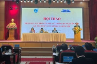 Quang cảnh hội thảo. 