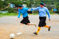 Giữa cảnh sắc núi rừng hùng vĩ, bóng đá nữ trở thành một phần không thể thiếu trong đời sống văn hóa của đồng bào nơi đây.
