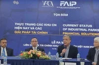 Quang cảnh Tọa đàm "Thực trạng các khu công nghiệp hiện nay và giải pháp tài chính". 