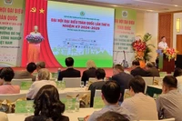 Quang cảnh Đại hội lần thứ VI, nhiệm kỳ 2024-2029 Hiệp hội Môi trường đô thị và khu công nghiệp Việt Nam.