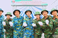 Tuổi trẻ lực lượng vũ trang Thủ đô ra quân Tháng Thanh niên năm 2025.