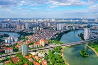 Diện mạo Thủ đô Hà Nội ngày càng văn minh, hiện đại. (Ảnh: Hải Linh)