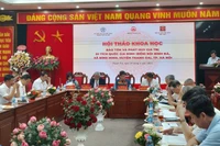 Hội thảo có sự tham của nhiều chuyên gia, nhà nghiên cứu văn hóa, lịch sử và khảo cổ.