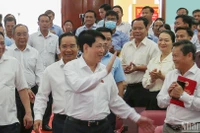 Chủ tịch nước Lương Cường và cử tri huyện Củ Chi.